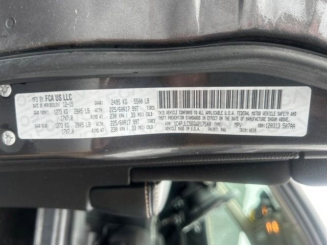 2016 Jeep Cherokee Latitude