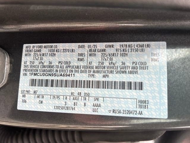 2025 Ford Escape Active