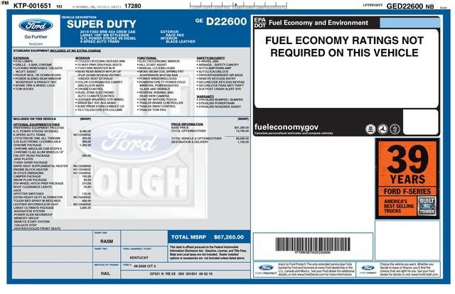 2016 Ford Super Duty F-350 SRW Platinum