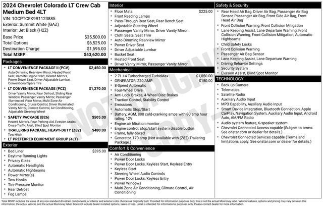 2024 Chevrolet Colorado LT