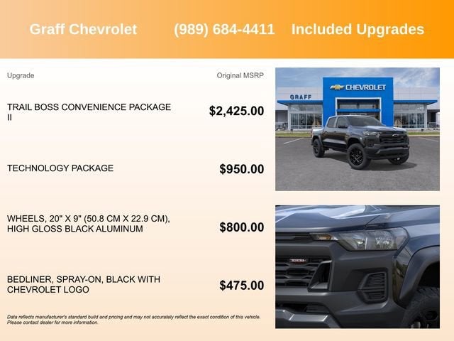 2026 Chevrolet Colorado Trail Boss