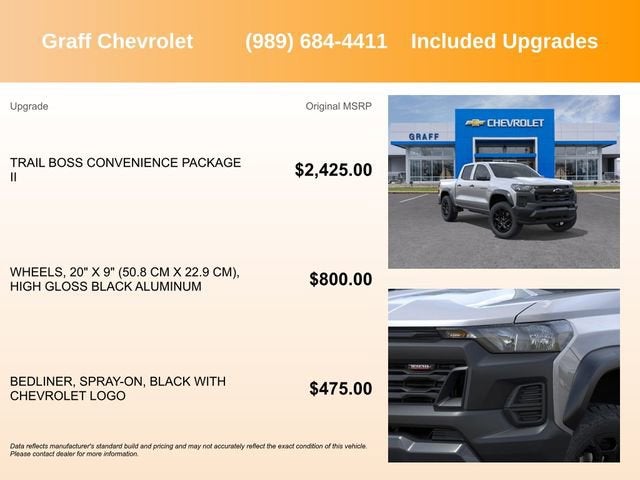 2026 Chevrolet Colorado Trail Boss