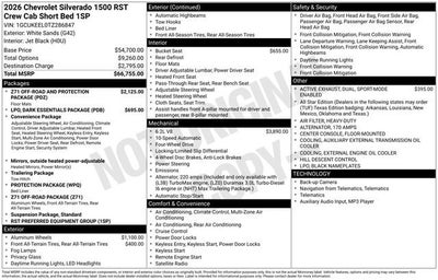 2026 Chevrolet Silverado 1500 RST