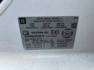 2014 Chevrolet Silverado 1500 LT