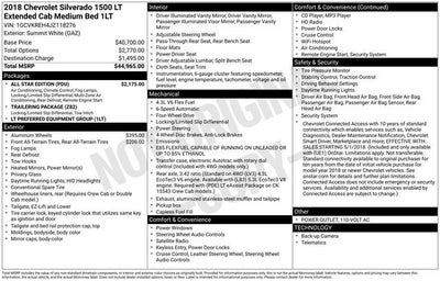 2018 Chevrolet Silverado 1500 LT