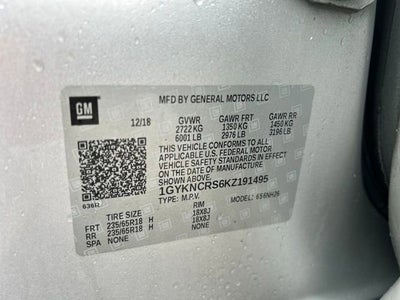 2019 Cadillac XT5 Luxury FWD