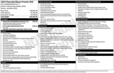 2024 Chevrolet Blazer Premier