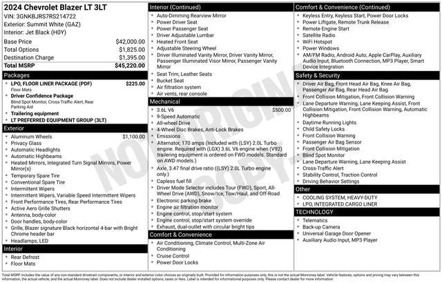 2024 Chevrolet Blazer 3LT