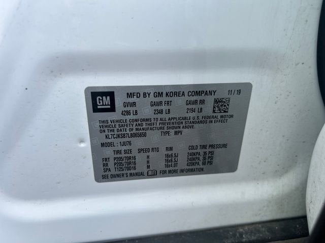 2020 Chevrolet Trax LS