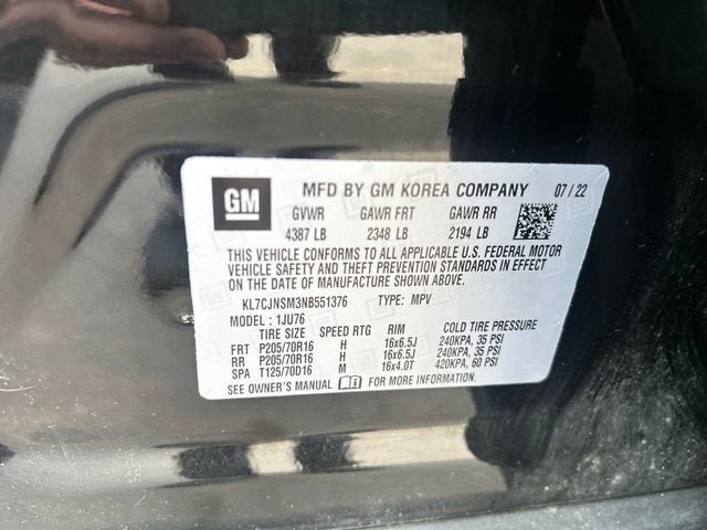 2022 Chevrolet Trax LS