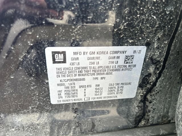 2022 Chevrolet Trax LT